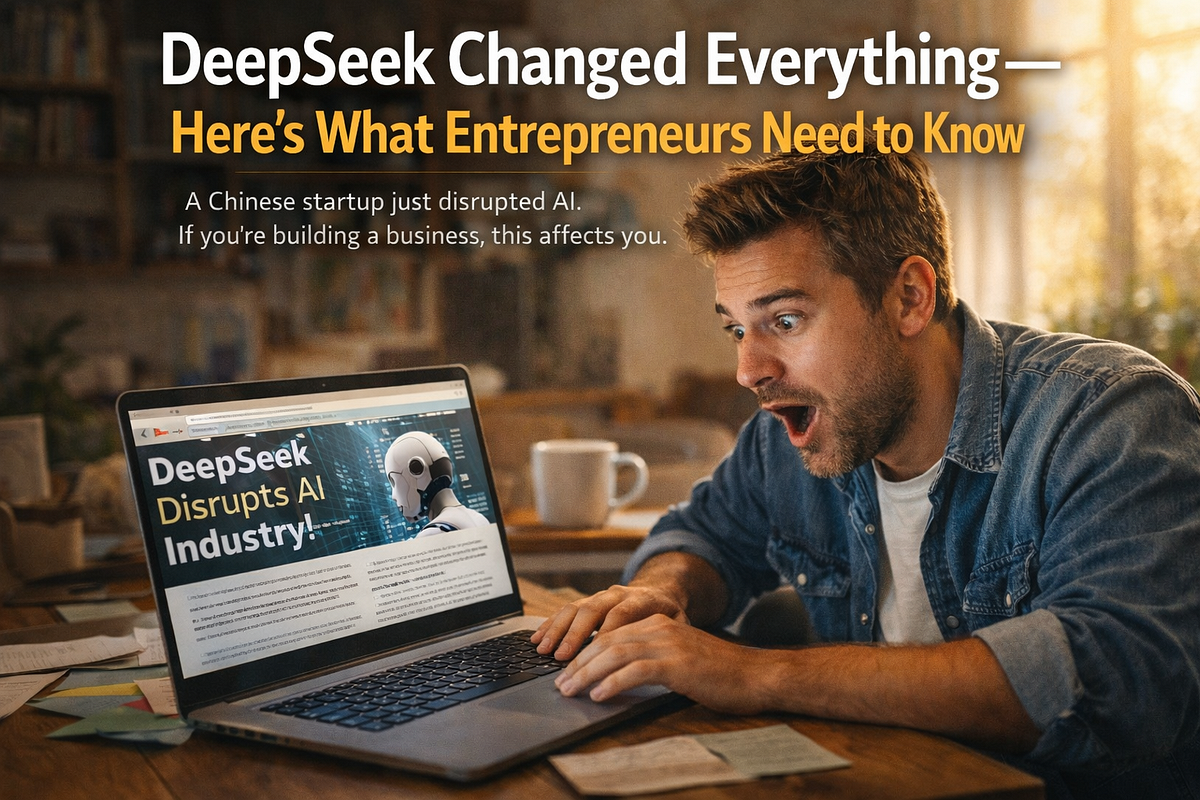 DeepSeek Changed Everything — Here’s What Entrepreneurs Need to Know