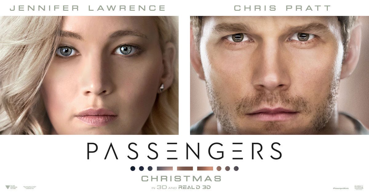 Metaphorischen Assoziationen zum Kinofilm Passengers