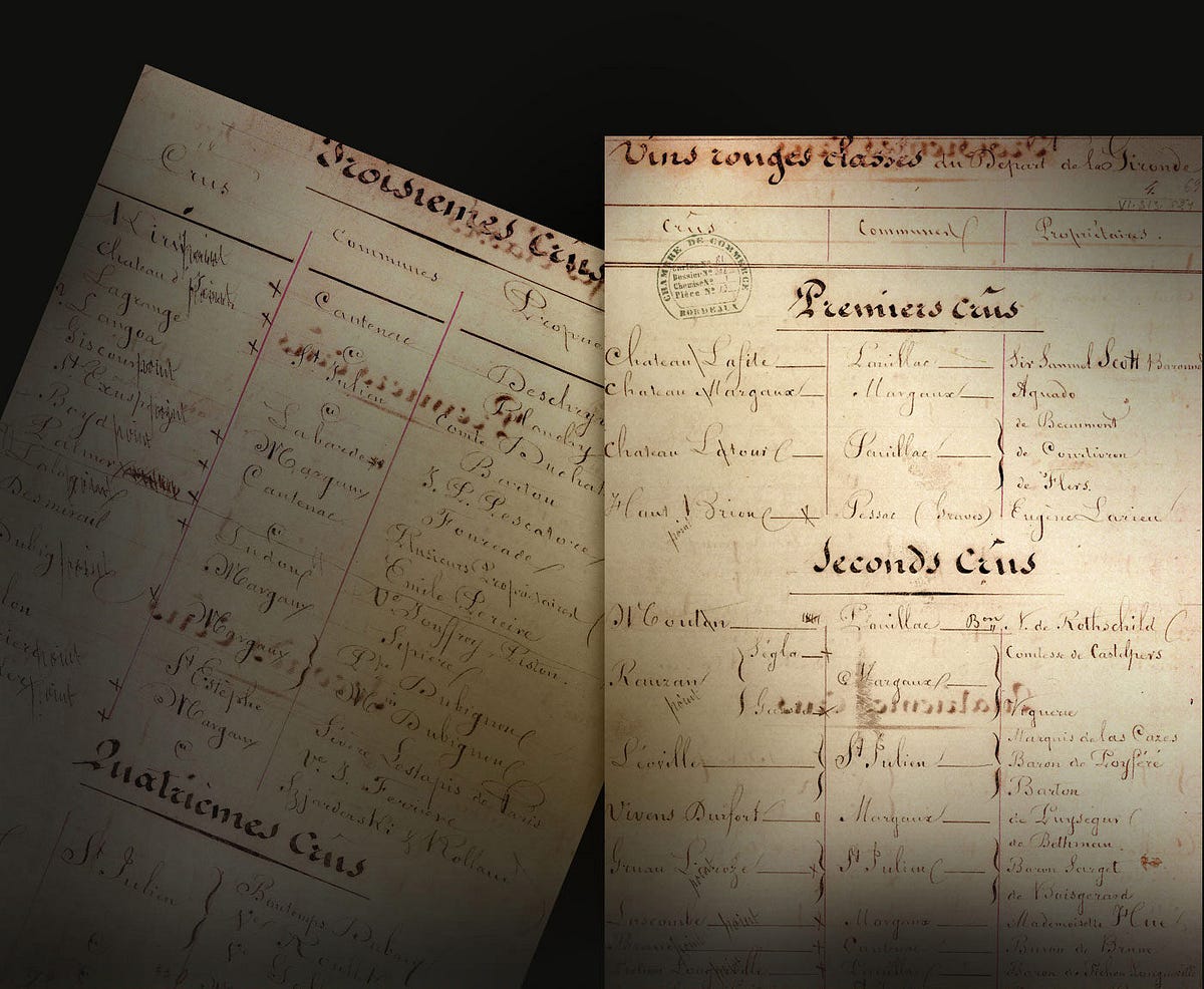 1855 Bordeaux Classification…. 1855 Bordeaux Wine Official… by Lionel