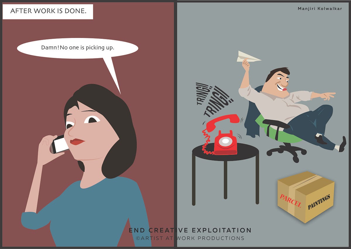 Raise your voice to END CREATIVE EXPLOITATION | by Rahul Maheshwari ...