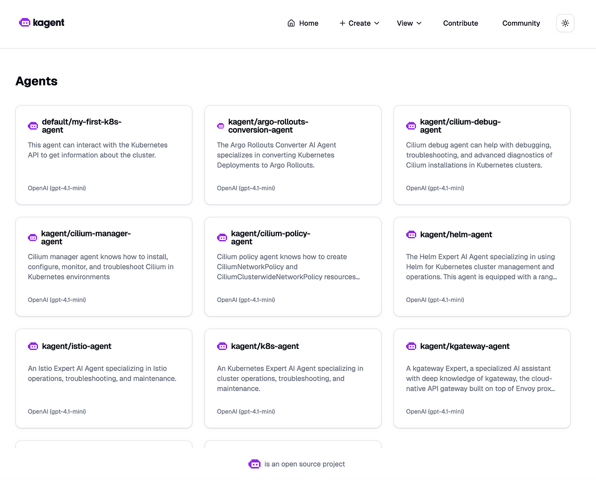 Getting Started with Kagent: Cloud-Native AI Agents