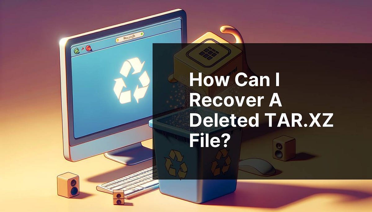 How can I recover a deleted TAR.XZ file? by Best Software (Mac