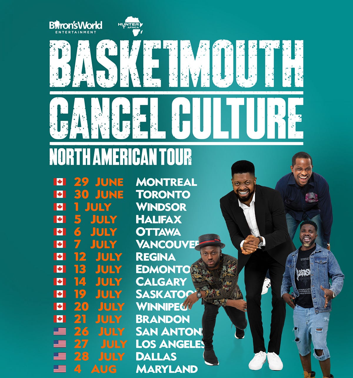 BASKETMOUTH CANCEL CULTURE IN EDMONTON Harry Ajax Medium
