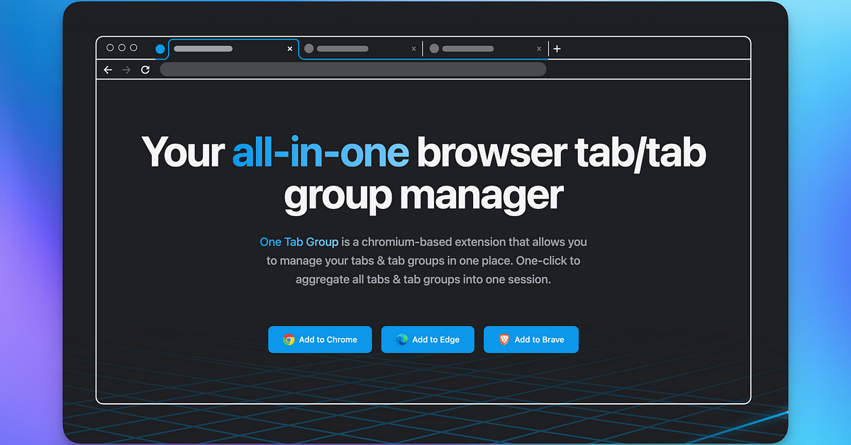 Organize Your Browser Tabs with OneTab, but Back Them Up, Too