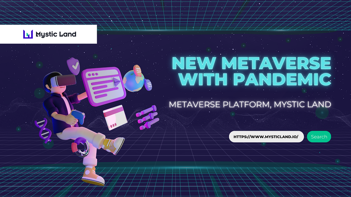 New Metaverse with Pandemic. Metaverse platform, Mystic Land by Mystic Land Medium