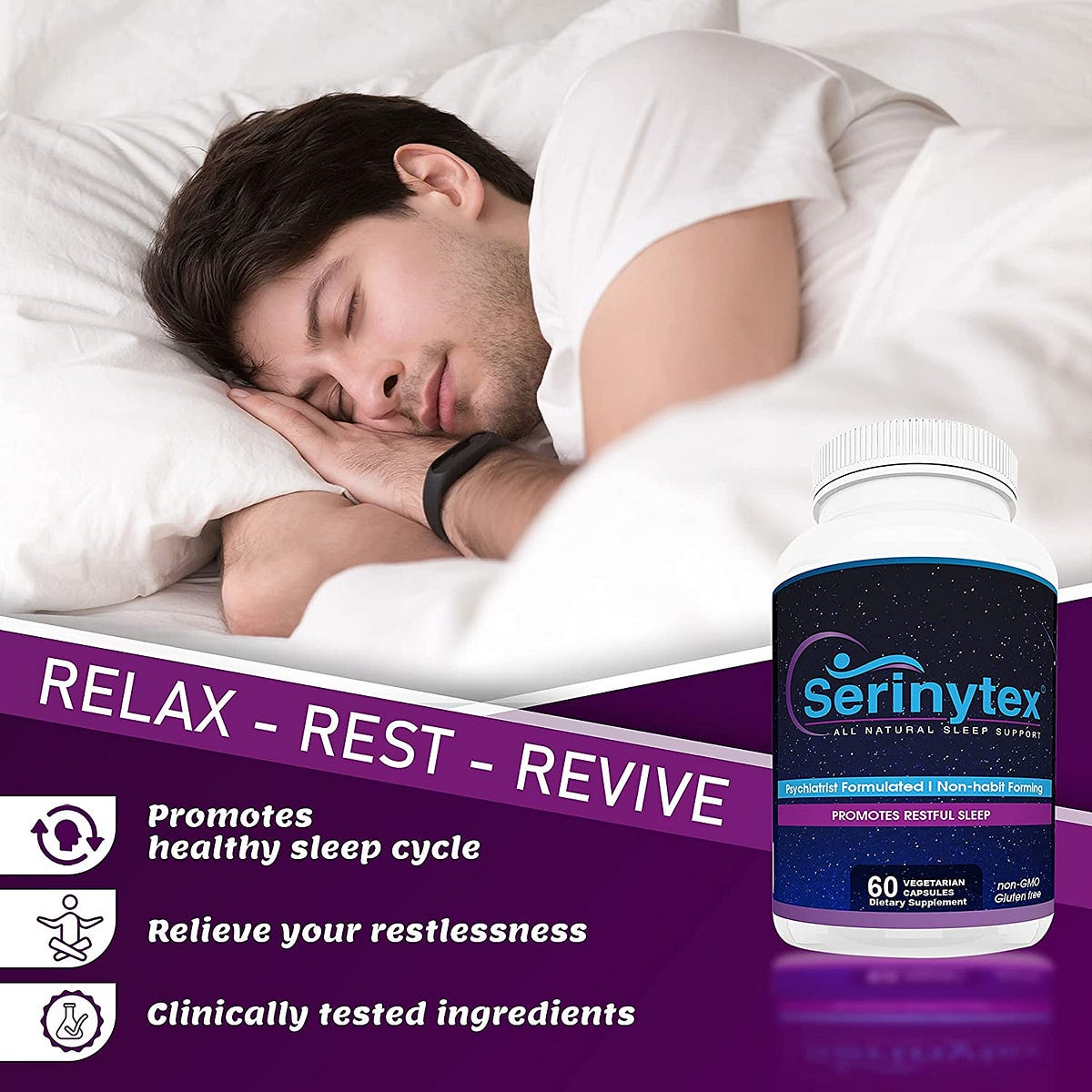 Get a Restful Night’s Sleep with an Insomnia Supplement - Brain booster