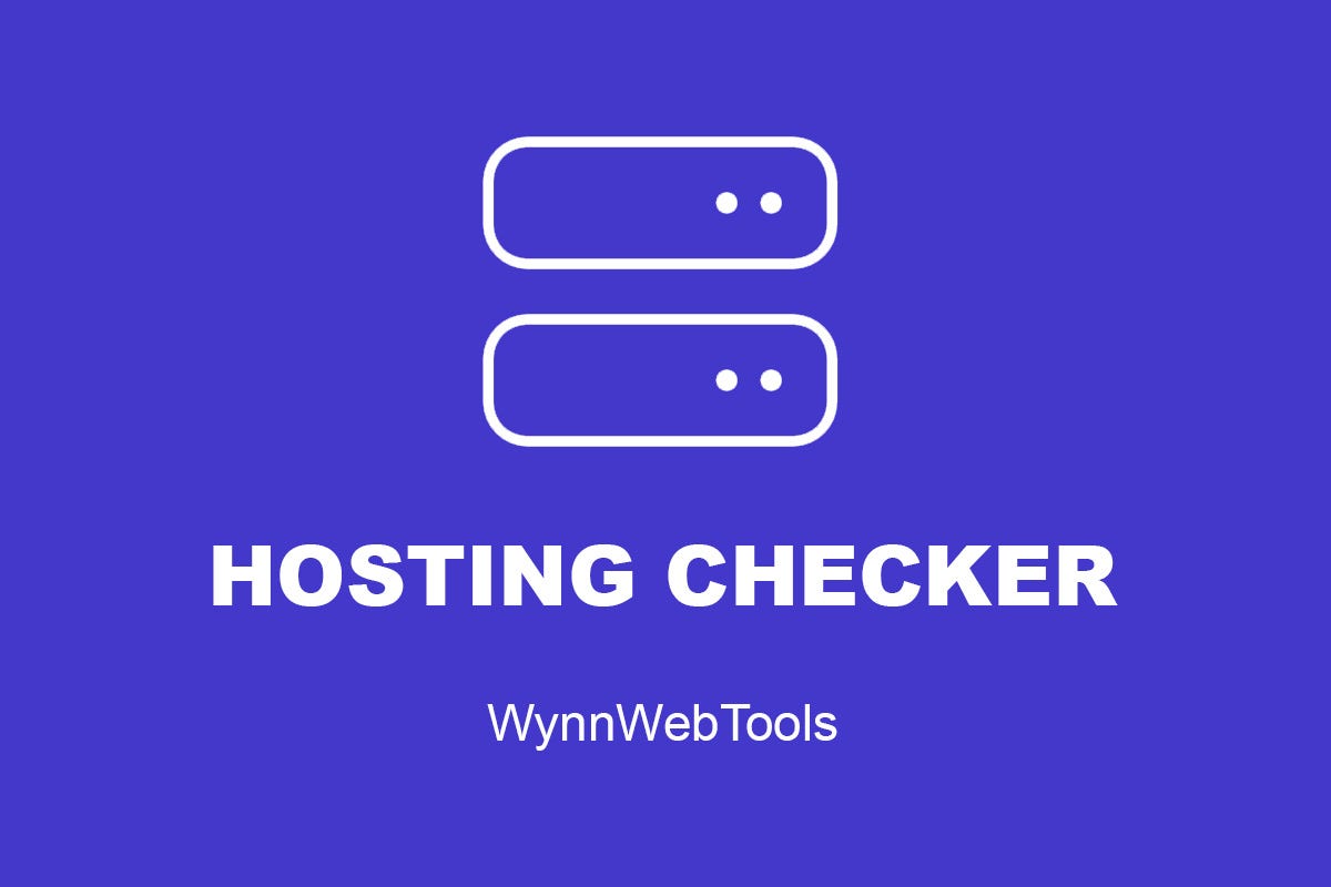 How To Find Out Who Is Hosting A Website With Wynn Web Tools By Wynn 