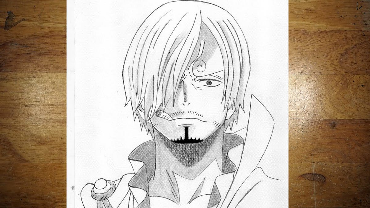 Anime Drawing — How To Draw Sanji from One Piece | by Anime Drawing ...