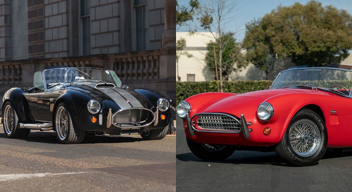 Is there a difference between a Cobra and a Shelby Cobra? by Anne
