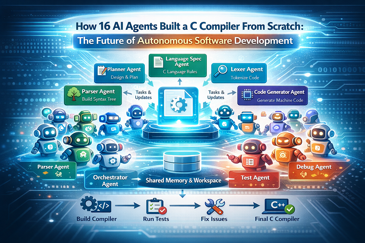 How 16 AI Agents Built a C Compiler From Scratch: The Future of ...