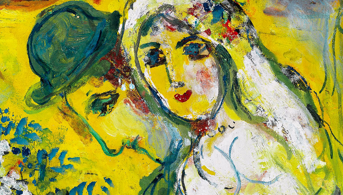 Why I love Marc Chagall's Lovers on Yellow Background | by Valerie