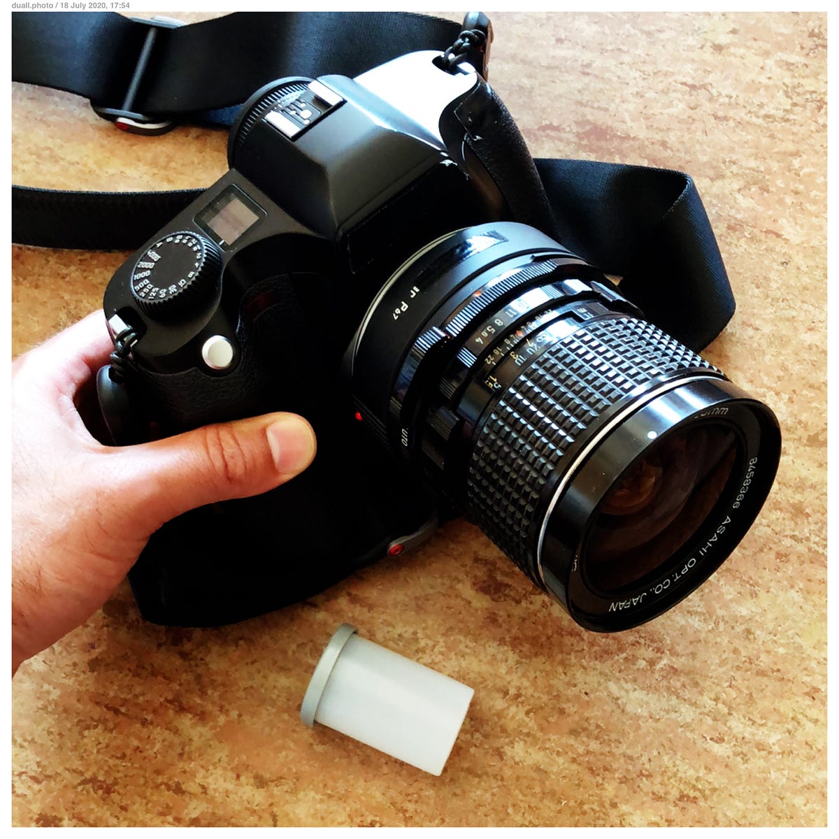 Adapting lenses to the Leica S format — Pentax 6x7 medium-format ...