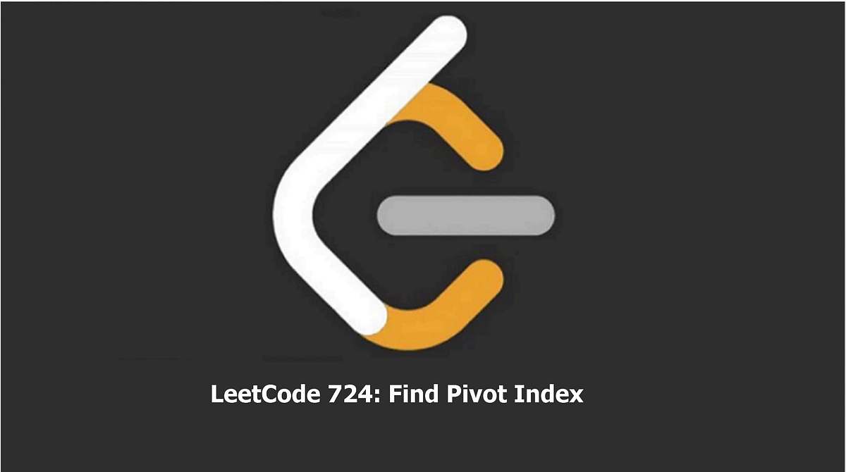 724. find pivot index