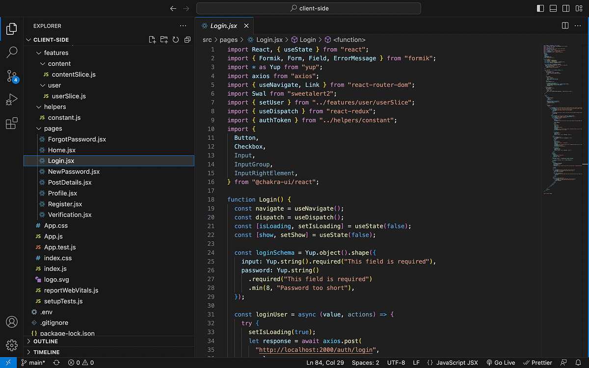 Social Media App (React JS, Node JS (Express), MySQL, etc) | by Yuanda ...