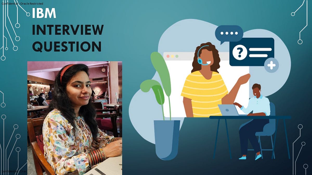 IBM Interview Question. Medium Level/MySQL/Python | by Akshima Aggarwal ... image.
