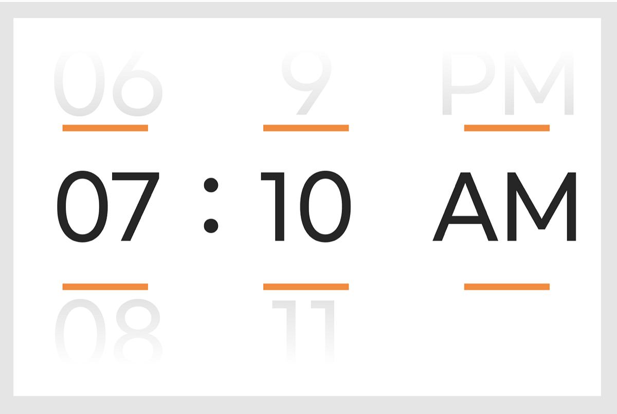 ReactNative Time Picker 만들기 — 1. ReactNative에서 ScrollView를 통해… by Soen roubit.me Medium