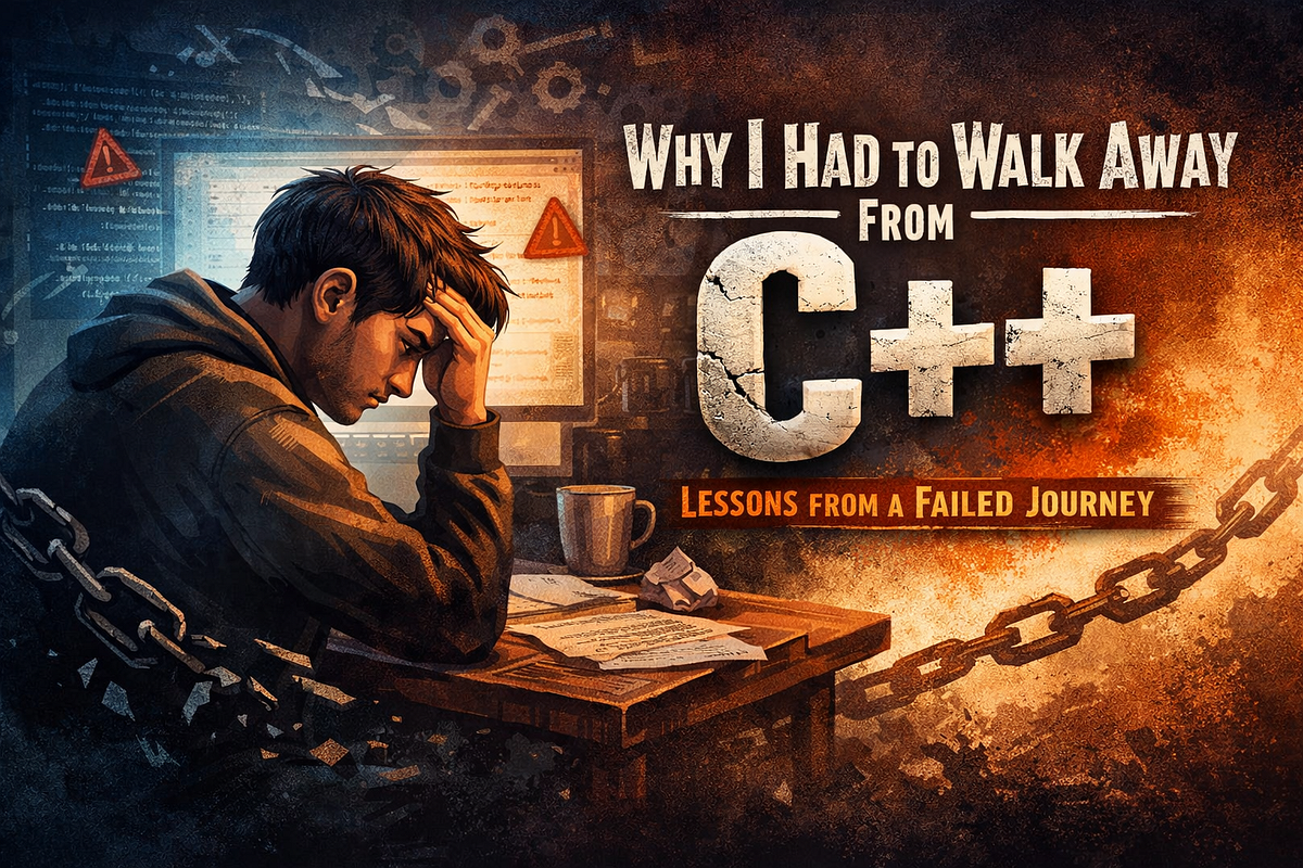 Why I Had To Walk Away From C++. Ancient programmers used to joke about ...