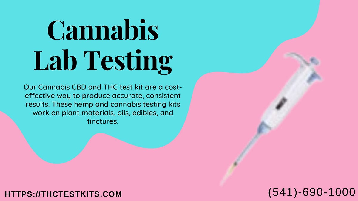 CANNABIS LAB TESTING THC Test Kits Medium