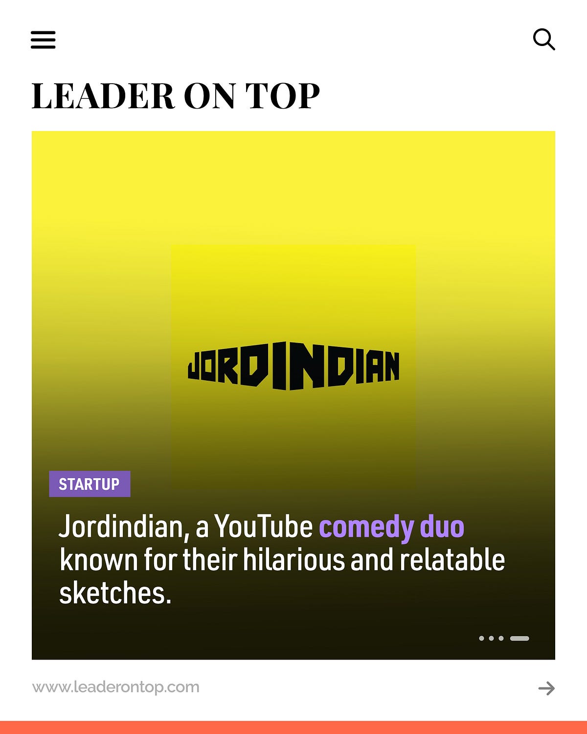 Jordindian: The Powerful Comedy Duo Of India | by Leaderontop ... image
