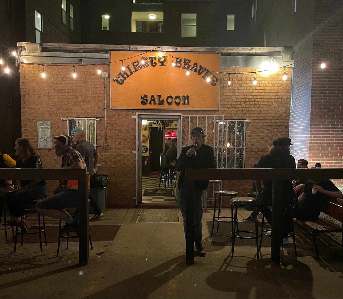 Mick Jagger, Still at the Thirsty Beaver by Mike Troiano Medium