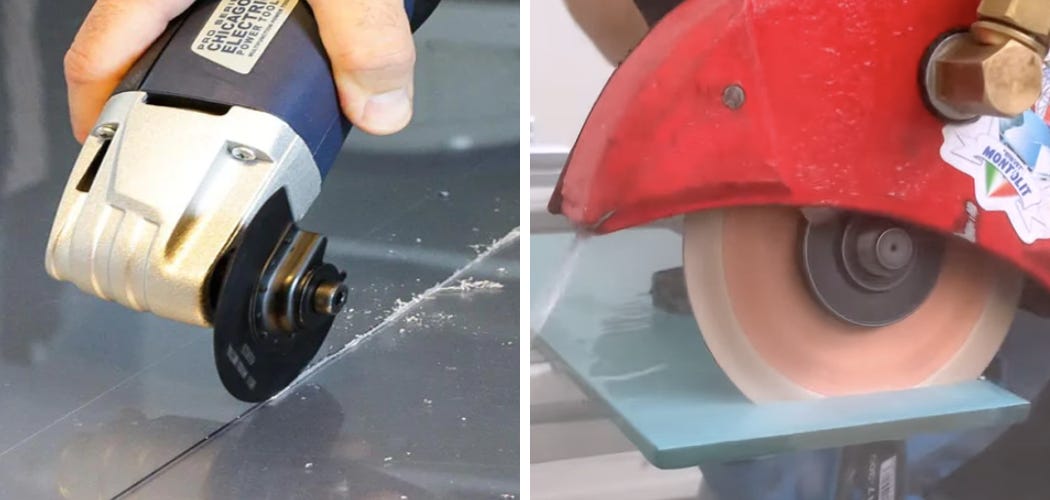 How to cut glass without a saw or grinder