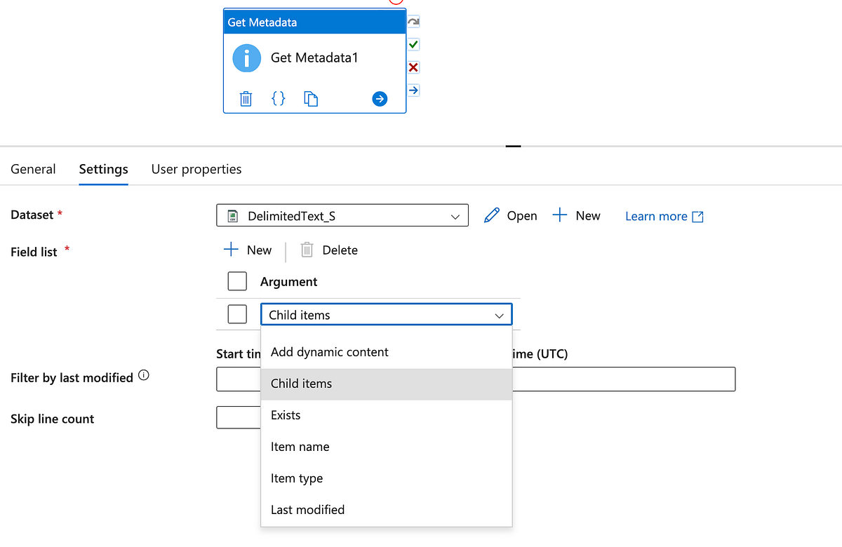 In the case of files stored in Azure storage In the case of data stored in the database In the