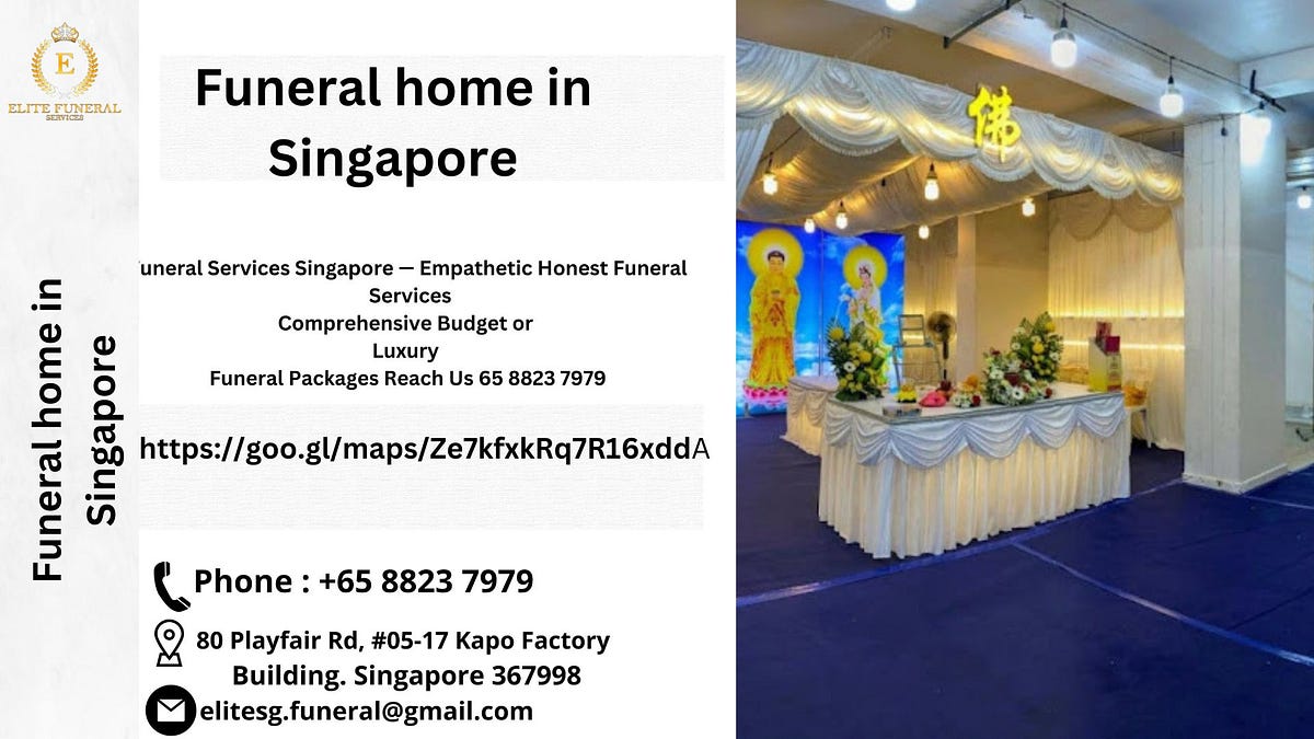 Funeral home in Singapore - Elite Funeral - Medium