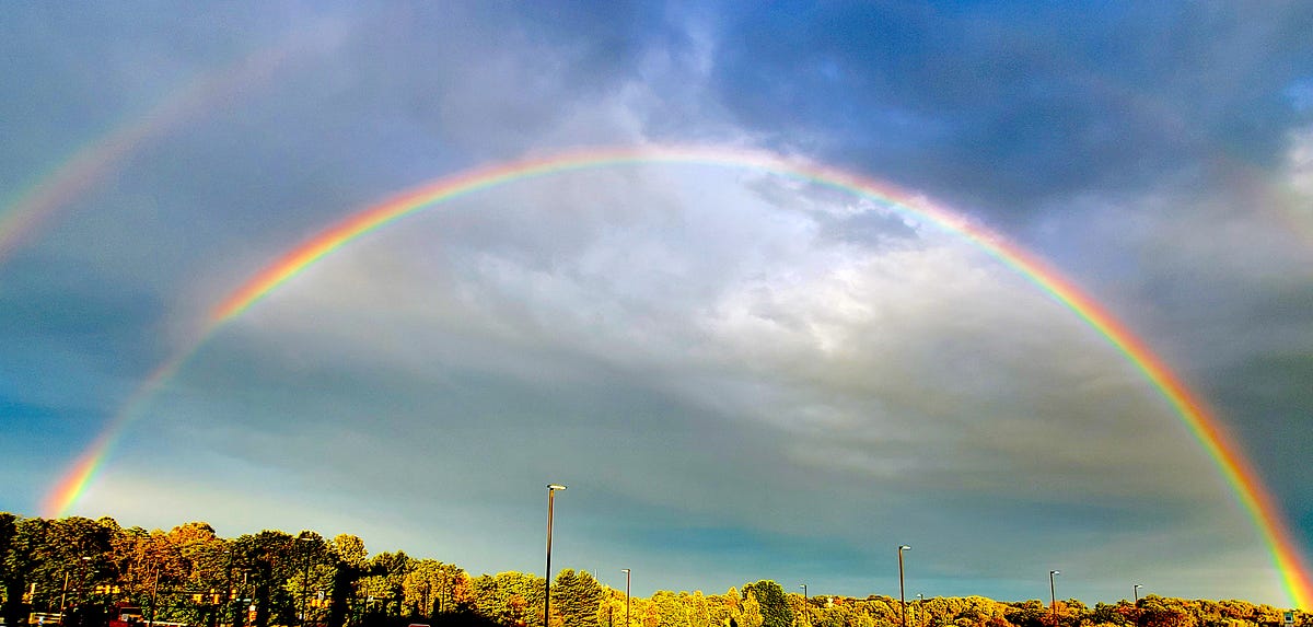 Somewhere Over the Rainbow. Saturday, September 7 was a mostly… by