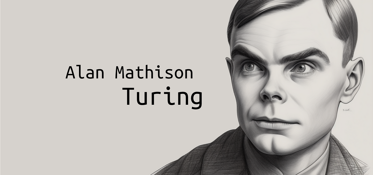 Queer Portraits in History - Alan Turing