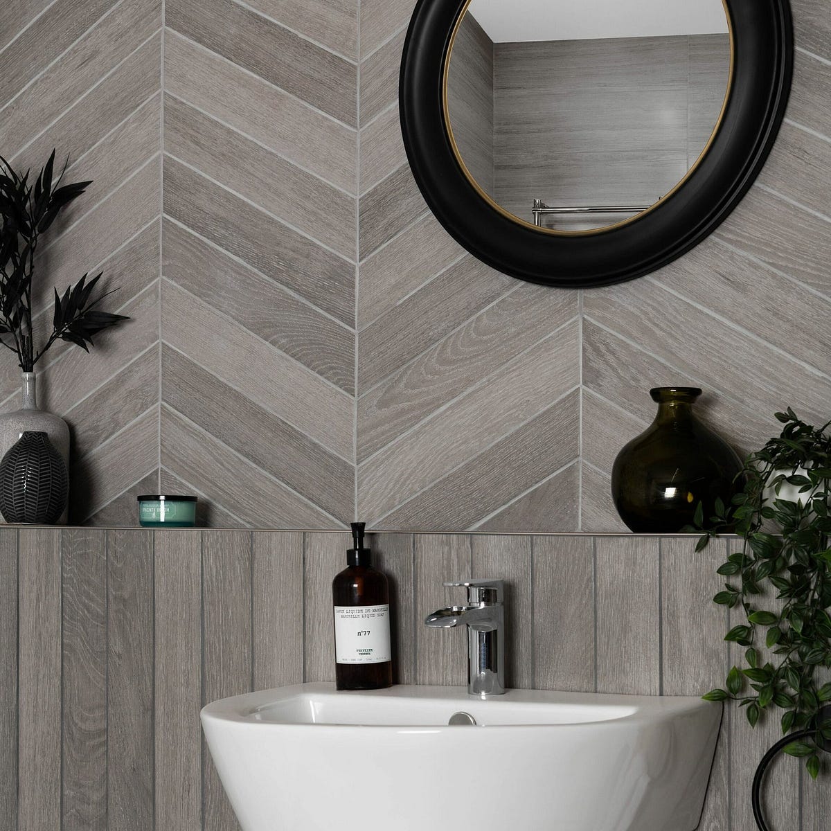 The Versatility of Light Grey and Dark Grey Bathroom Tiles: A UK Perspective | by TileNow | May ...