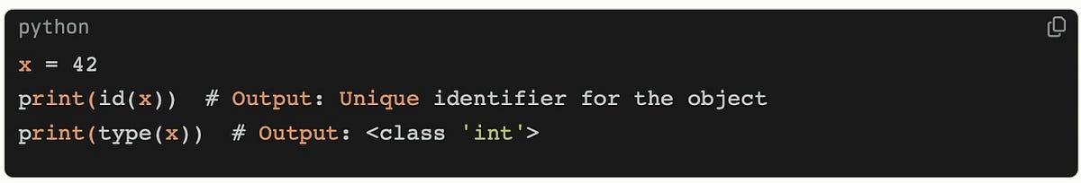 Python — Everything is OBJECT. Python is a versatile and powerful… | by ...