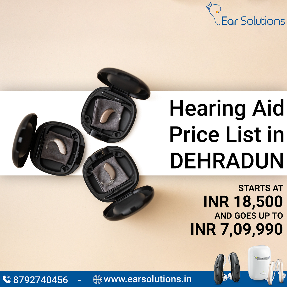 Hearing Aid Price List in Dehradun Ear Solutions Medium
