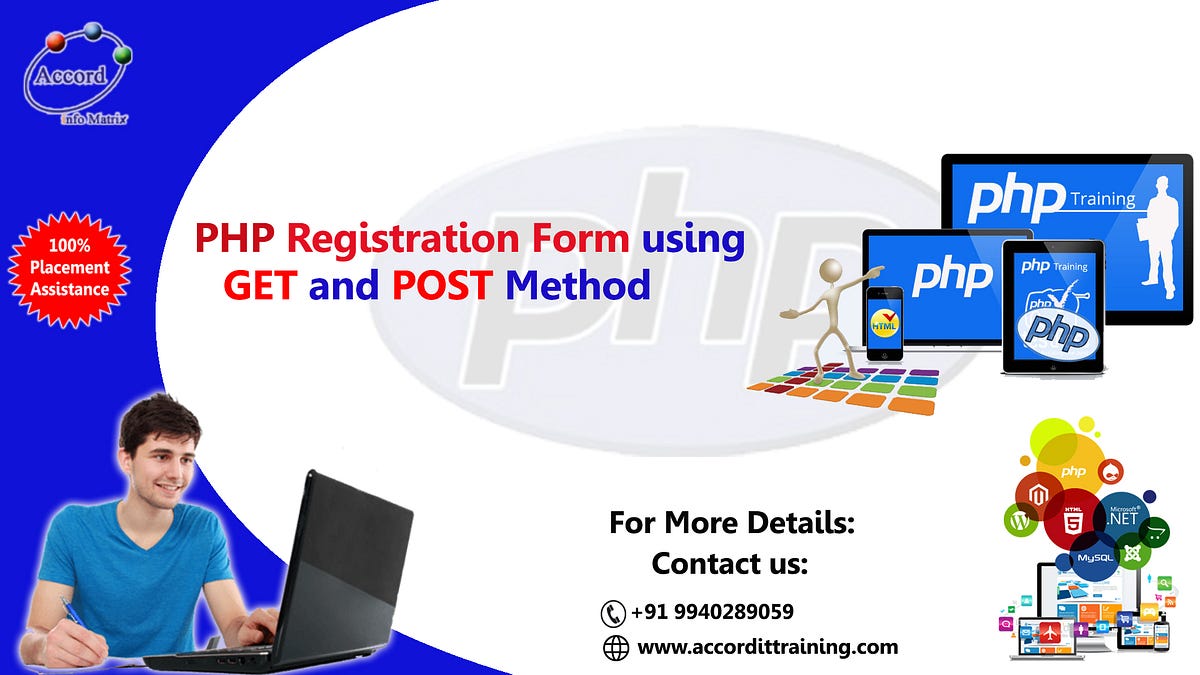 PHP Registration Form using GET and POST Method | by kamila fathi | Medium