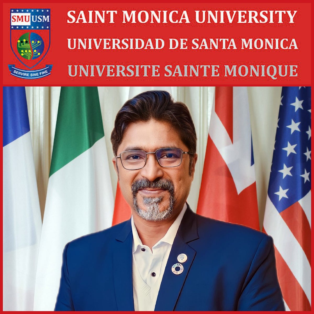 Saint Monica University of Cameroon appoints Educational Diplomat Prof