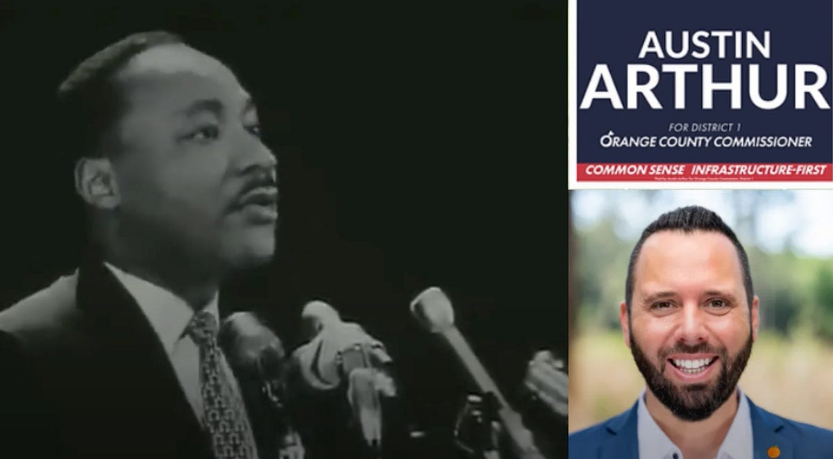 High School Dropout Austin Arthur Busted Posting Fake MLK Endorsement ...