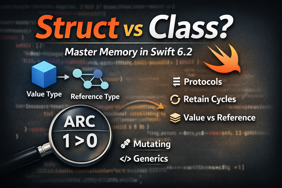 If You Can’t Explain Struct vs Class in Swift 6.2, You’re Still ...
