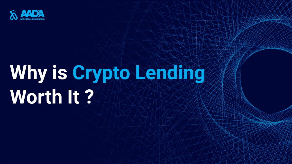 Why is Crypto Lending Worth It ?. In the past few years, the crypto