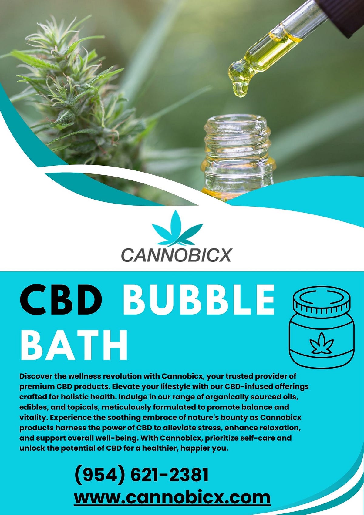 Cbd Bubble Bath Cannobicx Medium