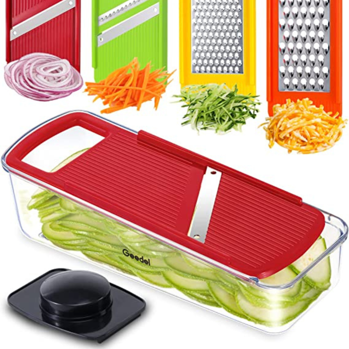 Geedel Professional Mandoline Slicer Effortless Precision Cutting by