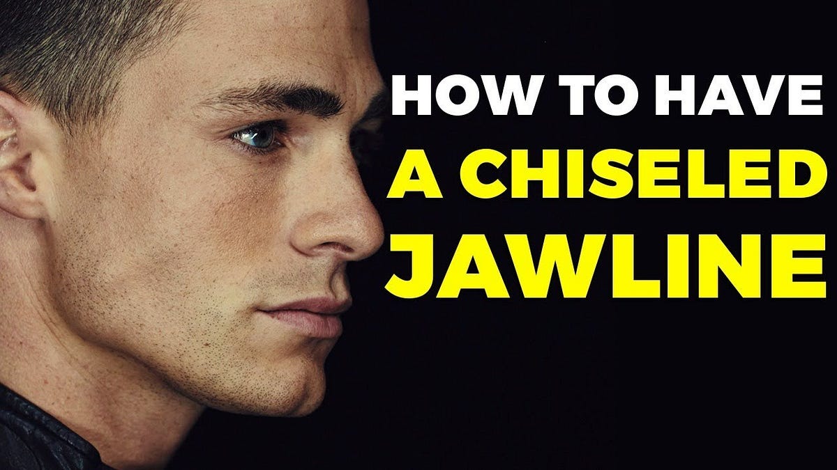 How ANYBODY Can Get a Chiseled Face & Strong Jawline (THE ONLY WAY TO LOSE  FACE FAT!) 