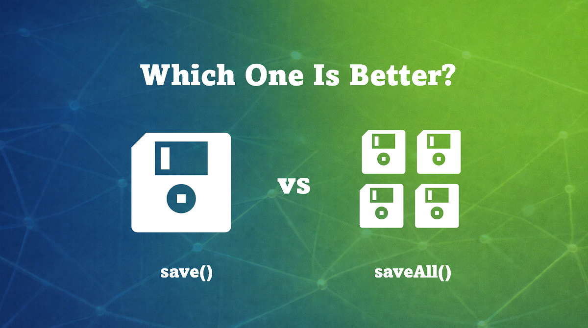 Is saveAll() Faster Than save() In Spring Data JPA? | by Flavius Zichil ...