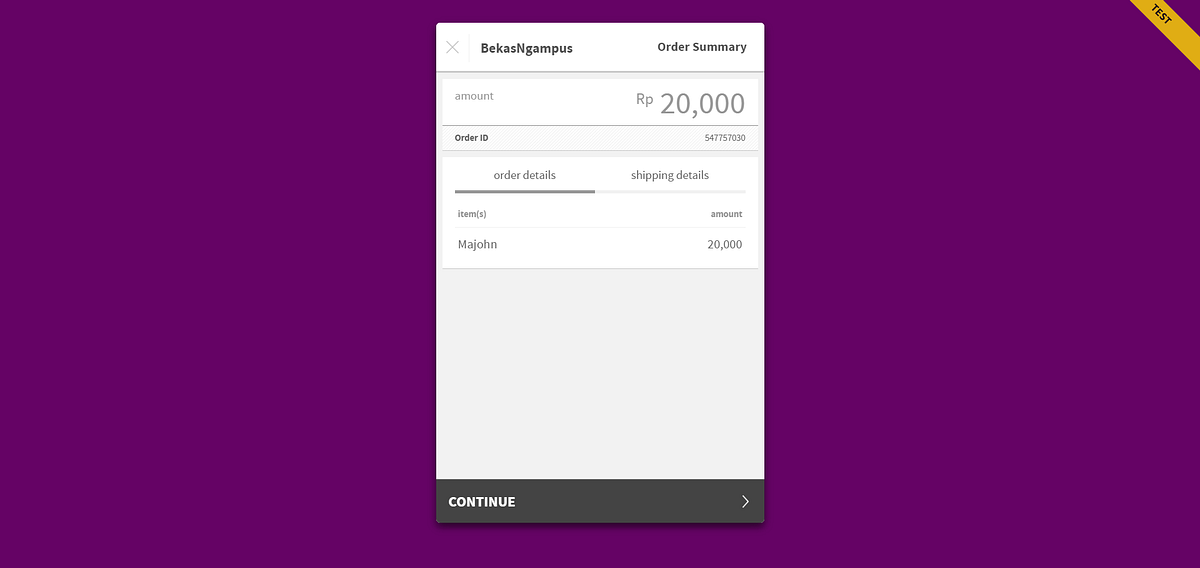 Integrasi SnapApi Midtrans menggunakan Laravel dengan Promise