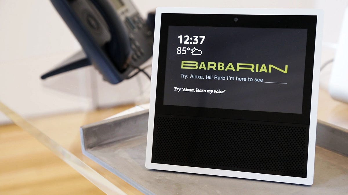 The Future of Reception is Robotic | by Barbarian | Medium