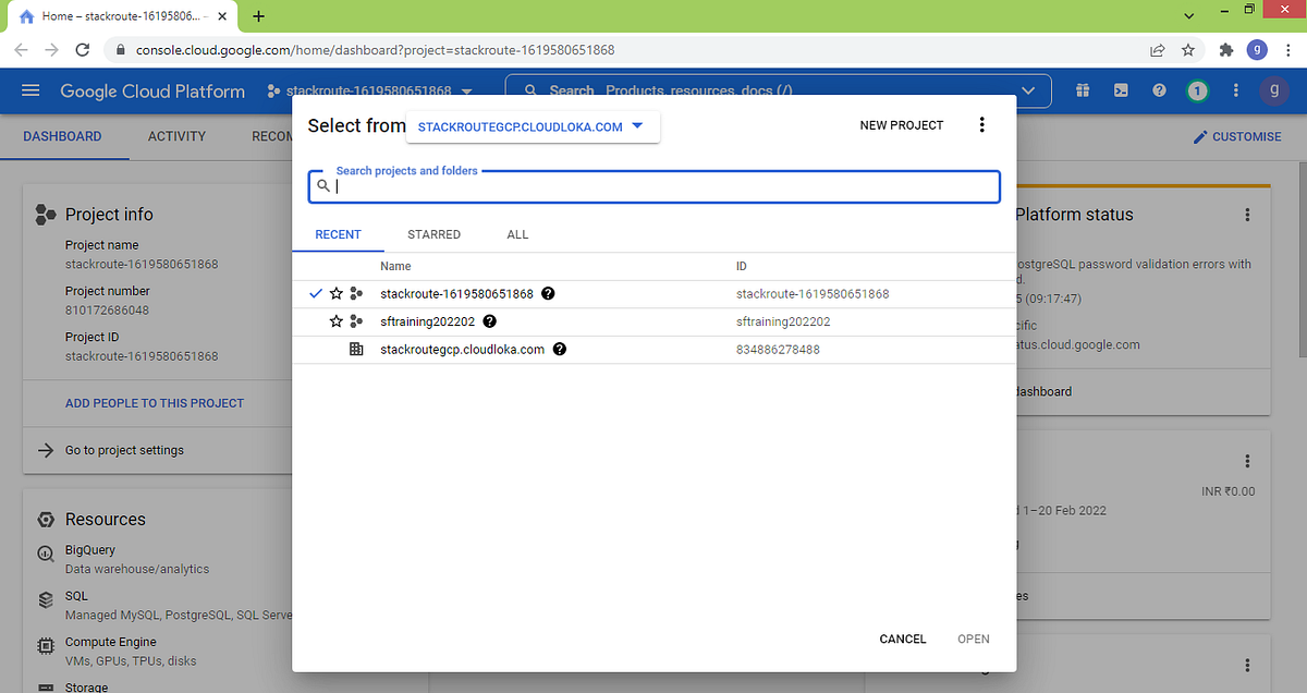 Connecting Snowflake to GCP. Here is the step by step guide for… by Snowflake Wiki Medium