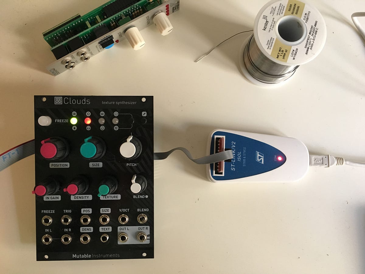 How to get started writing your own firmware for Mutable Instruments Clouds  | by Tom Whitwell | Music Thing Modular Notes | Medium