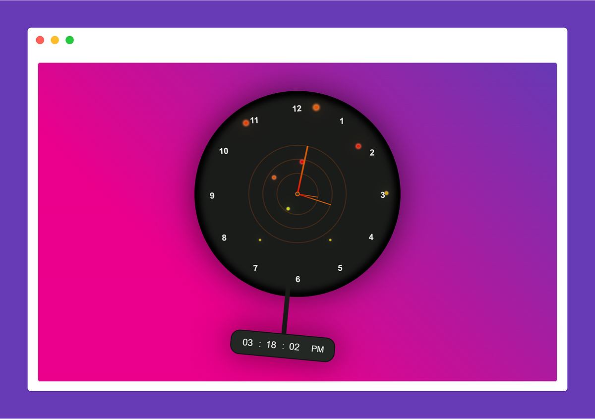 Pendulum Clock: A Virtual Digital Pendulum Clock Simulator With a ...