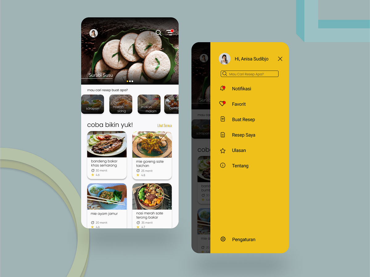 Case Study “yumasak”, Concept Aplikasi Resep Masakan | by Hari mukti ...
