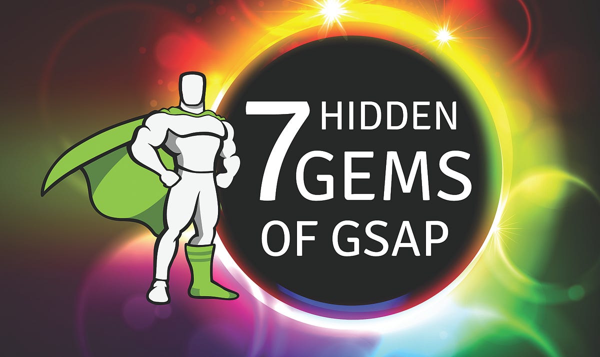 7 hidden gems of the GreenSock Animation Platform by Oliver Lindberg net magazine Medium