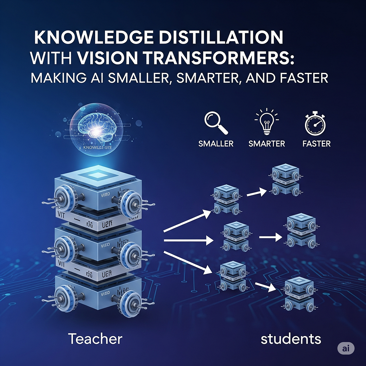 Knowledge Distillation with Vision Transformers: Smaller, Smarter ...