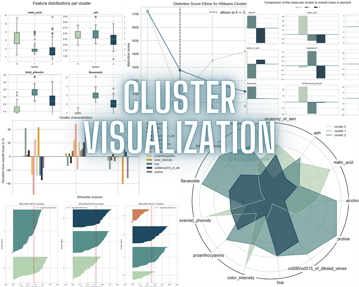 Best practices for visualizing your cluster results | Towards Data Science